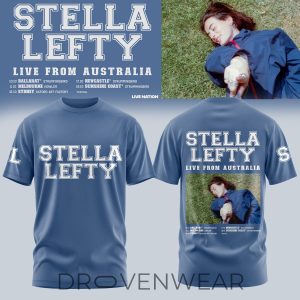 Stella Lefty Live From Australia Tour 2026 TShirt by Drovenwear.com