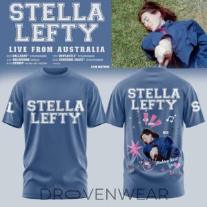 Stella Lefty Live From Australia Tour 2026 TShirt V2 by Drovenwear.com