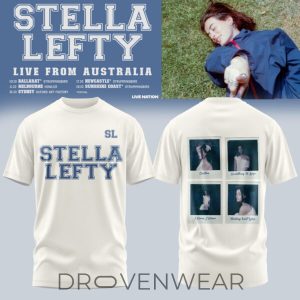 Stella Lefty Live From Australia Tour 2026 TShirt V4 by Drovenwear.com