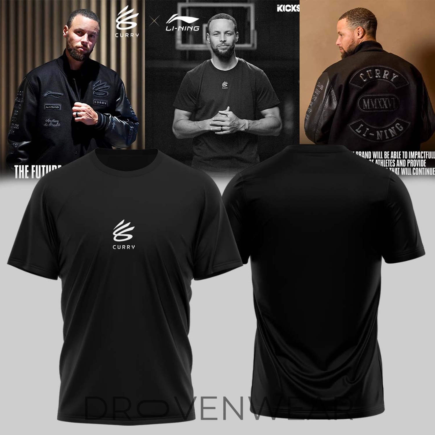 Stephen Curry x Li-Ning Limited Edition Graphic T-Shirt Stephen Curry x Li-Ning Limited Edition Graphic T-Shirt
