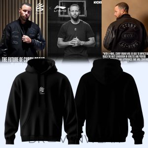 Stephen Curry x LiNing Premium Pullover Hoodie by Drovenwear.com