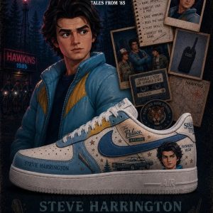 Steve Harrington Stranger Things Fan AF1 by Drovenwear.com