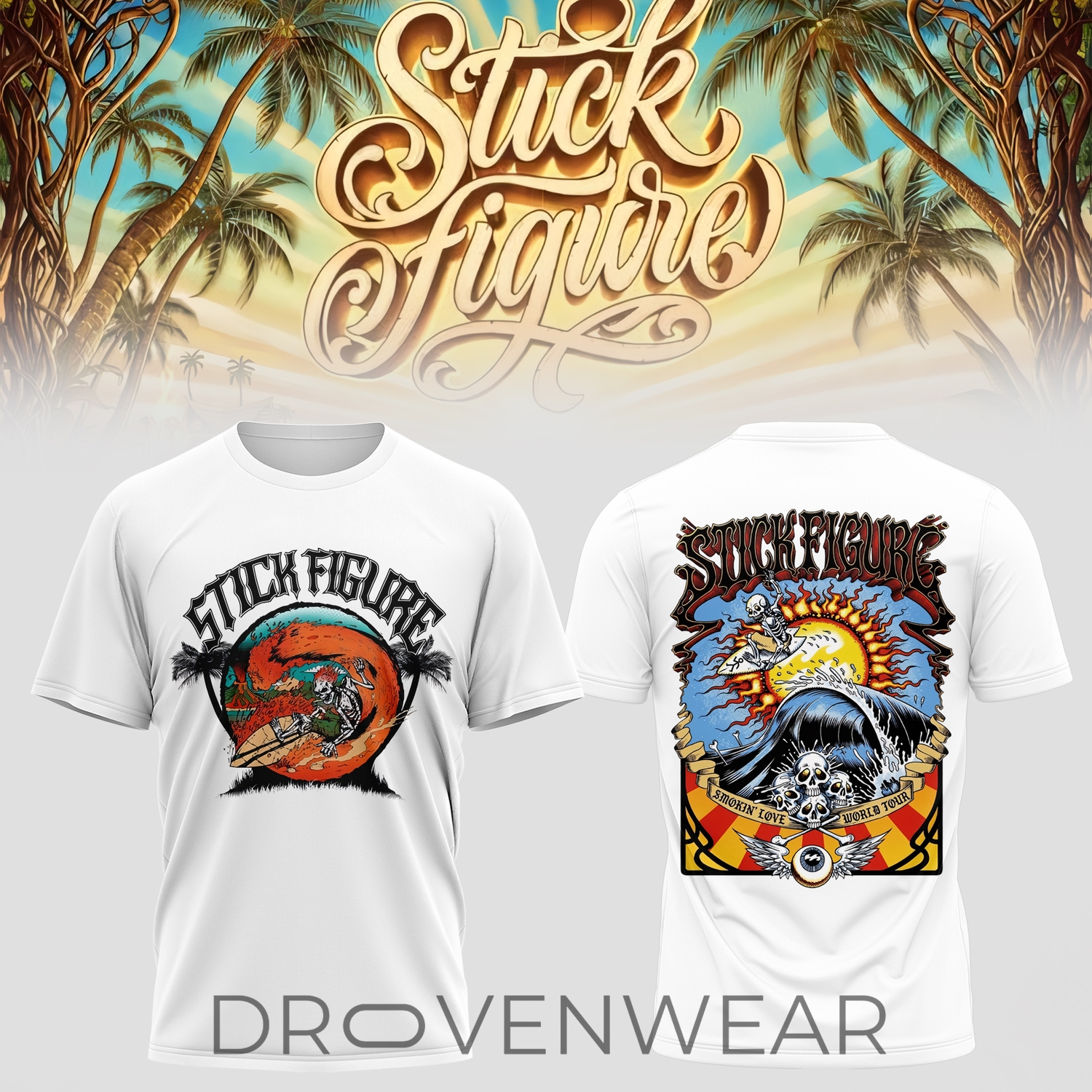 Stick Figure Enjoy The Ride Tour Graphic Concert Tee Stick Figure Enjoy The Ride Tour Graphic Concert Tee