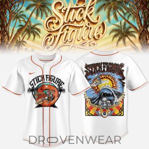 Stick Figure Enjoy The Ride Tour Limited Baseball Jersey by Drovenwear.com