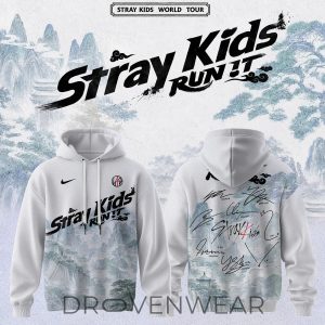 Stray Kids World Tour RUN IT 2026 Edition Hoodie by Drovenwear.com
