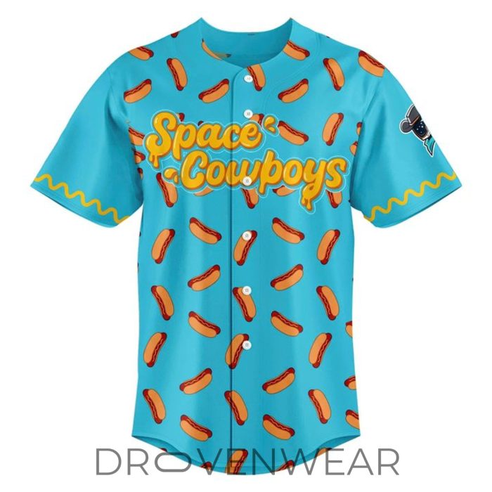 Sugar Land Space Cowboys 2026 Hot Dog Special Baseball Jersey - Image 2