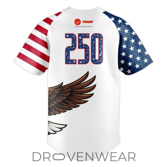 Sugar Land Space Cowboys America 250 Baseball Jersey Edition - Image 3