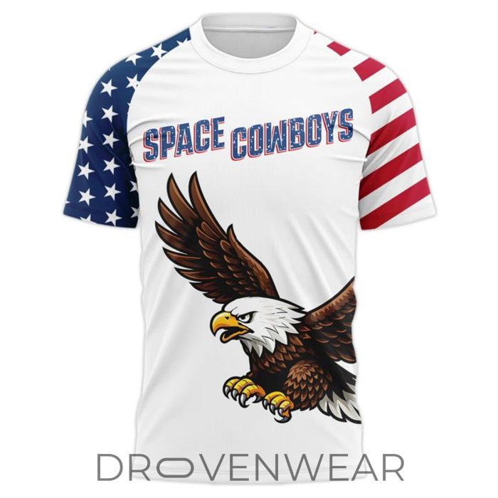 Sugar Land Space Cowboys America 250 Graphic Shirt - Image 2