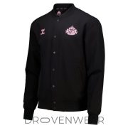 Sunderland x Elvis Hummel Away Matchday Black Limited Edition Varsity Jacket - Image 2