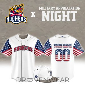 TMH Military Appreciation Night 2026 Personalized Jersey NN by Drovenwear.com