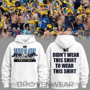 Tampa Bay Rays Tarps Off Fan Hoodie by Drovenwear.com