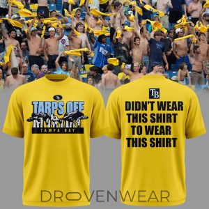 Tampa Bay Rays Tarps Off Graphic TShirt by Drovenwear.com