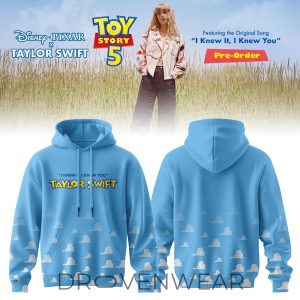 Taylor Swift x Toy Story 5 Blue Pullover Hoodie Edition by Drovenwear.com
