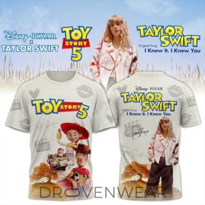 Taylor Swift x Toy Story 5 Graphic Fan Tee by Drovenwear.com