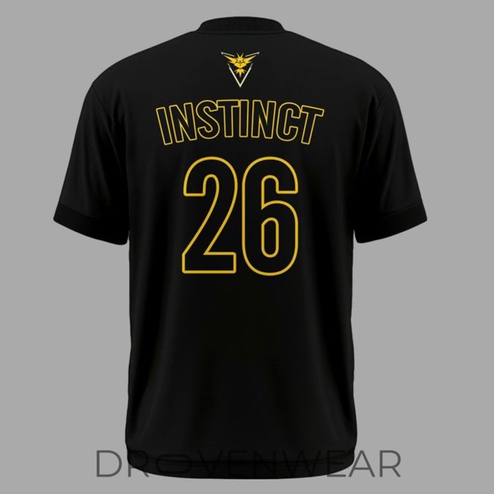 Team Instinct Cleveland Guardians Pokémon GO Night 2026 Fan Shirt - Image 3