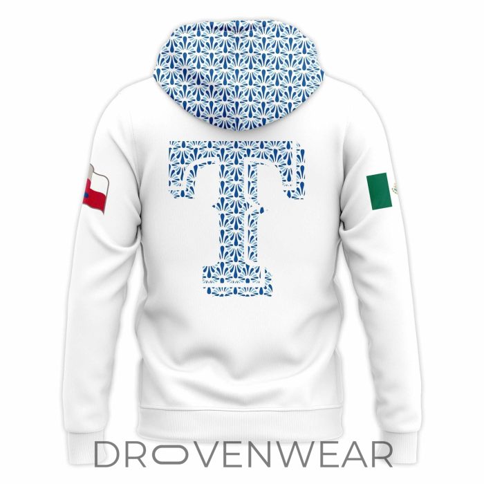 Texas Rangers 2026 Mexican Heritage Celebration Hoodie - Image 3
