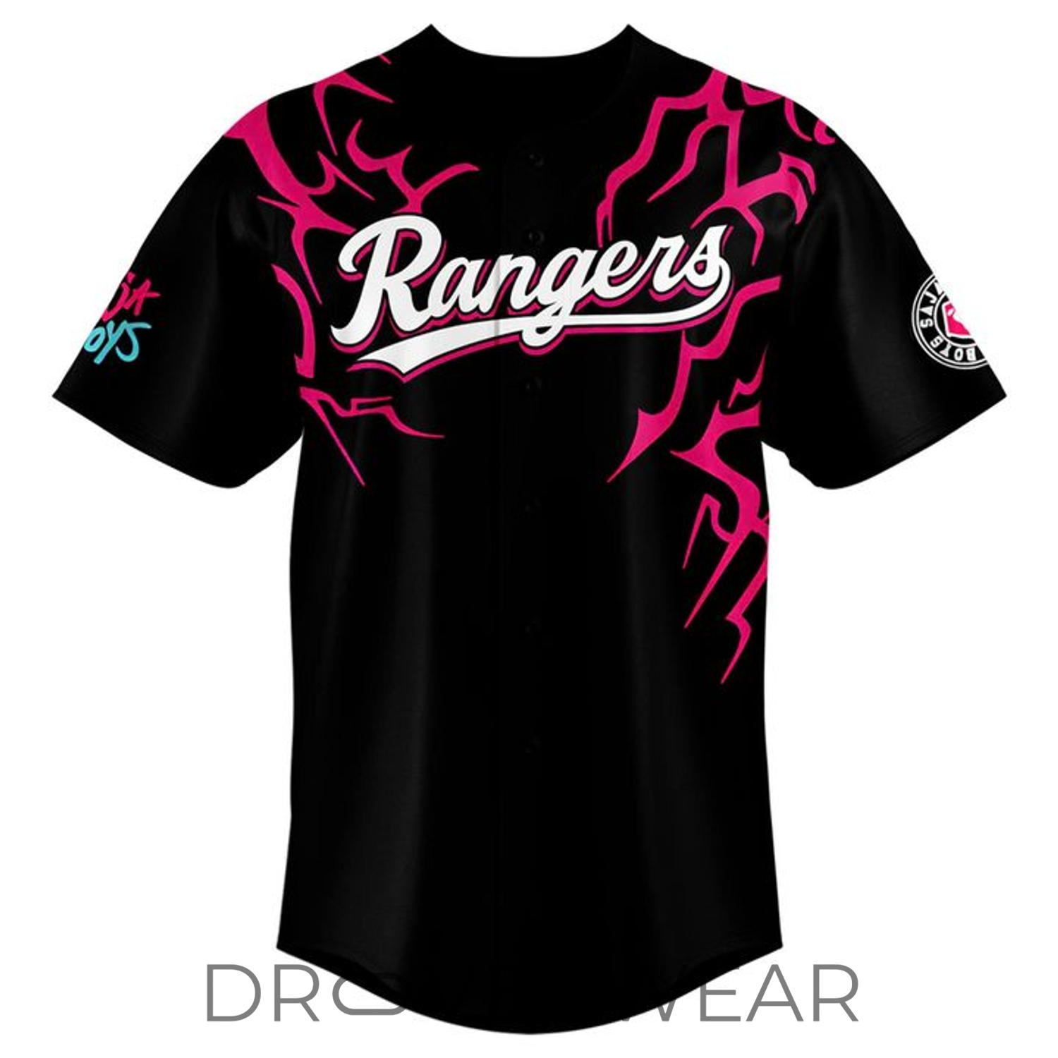 Texas Rangers X Saja Boys KPop Demon Hunters Baseball Jersey 2026 Texas Rangers X Saja Boys KPop Demon Hunters Baseball Jersey 2026