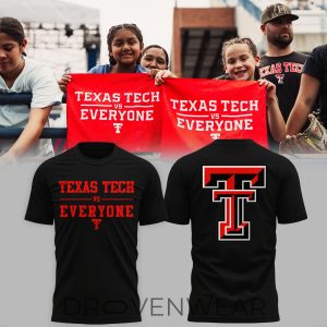 Texas Tech Red Raiders Texas Tech Against Everybody Shirt by Drovenwear.com