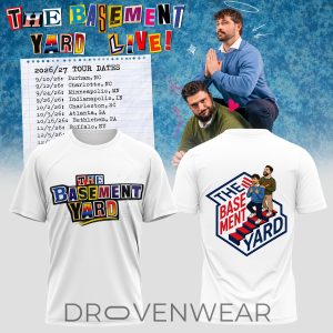 The Basement Yard Live 2026 Graphic Tee Version 2 by Drovenwear.com