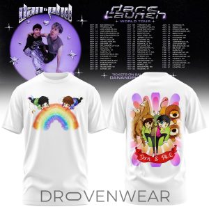 The Hard Launch World Tour 2026 Graphic Tee by Drovenwear.com