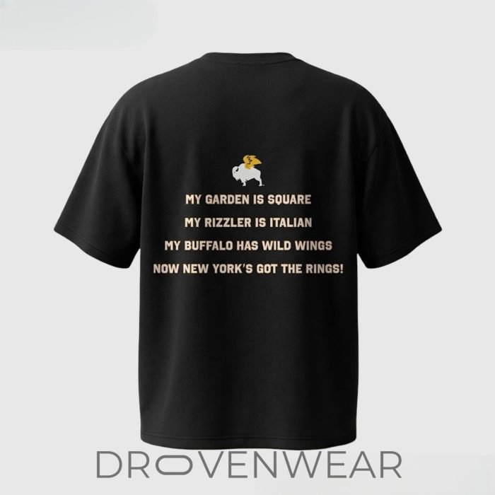 The Rizzler New York Knicks Buffalo Wild Wings T-Shirt - Image 3