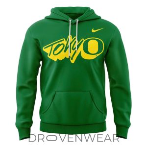 Tokyo Oregon Football Showcase Hoodie 2026 by Drovenwear.com