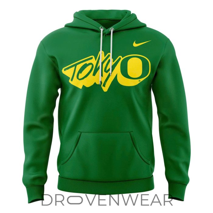 Tokyo Oregon Football Showcase Hoodie 2026 - Image 2