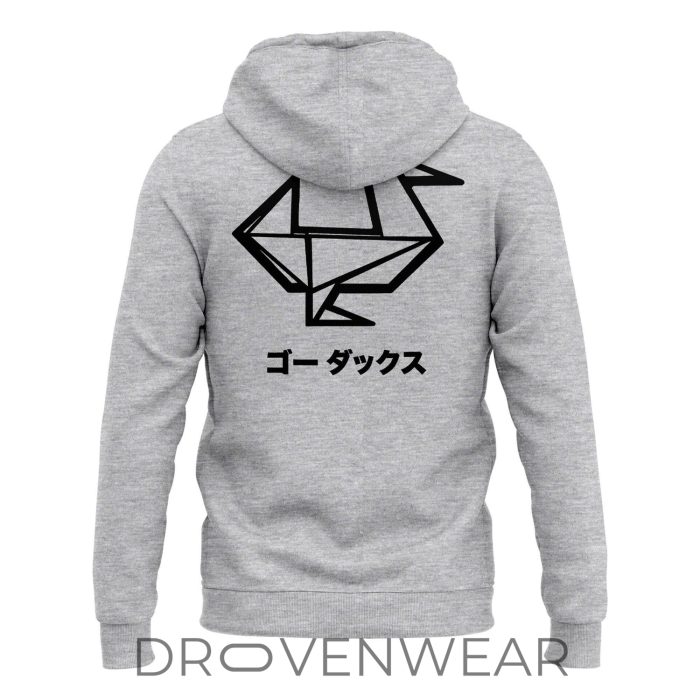 Tokyo Oregon Football Showcase Hoodie - Gray - Image 3