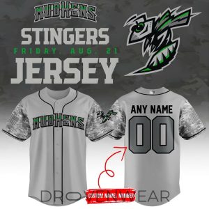 Toledo Mud Hens Stingers Night Limited Baseball Jersey 2026 by Drovenwear.com