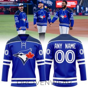 Toronto Blue Jays Hockey Style Limited Edition Jersey 2026 by Drovenwear.com