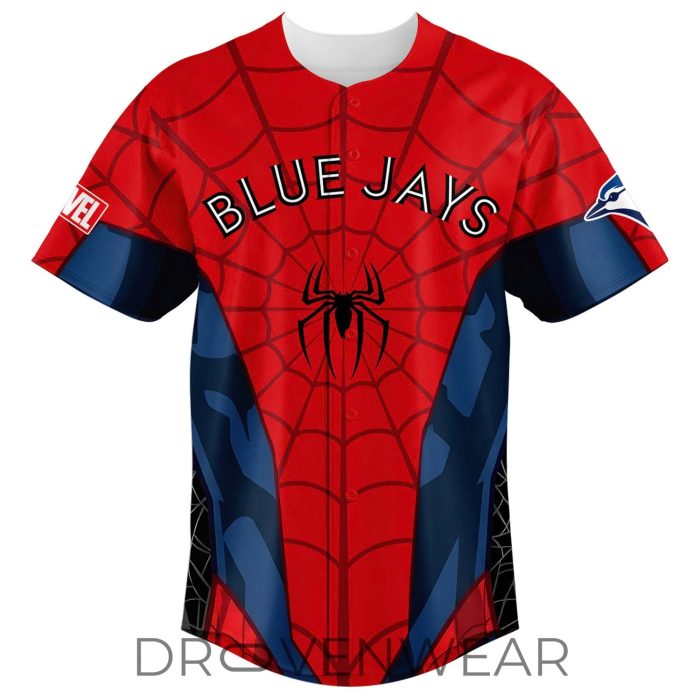 Toronto Blue Jays x Spider-Man Brand New Day Baseball Jersey 2026 - Image 2