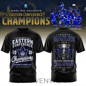 Toronto Marlies AHL Eastern Conference Champions 2026 Tee by Drovenwear.com