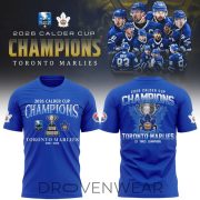 Toronto Marlies Calder Cup Champions Locker Room Shirt Blue Edition 2026