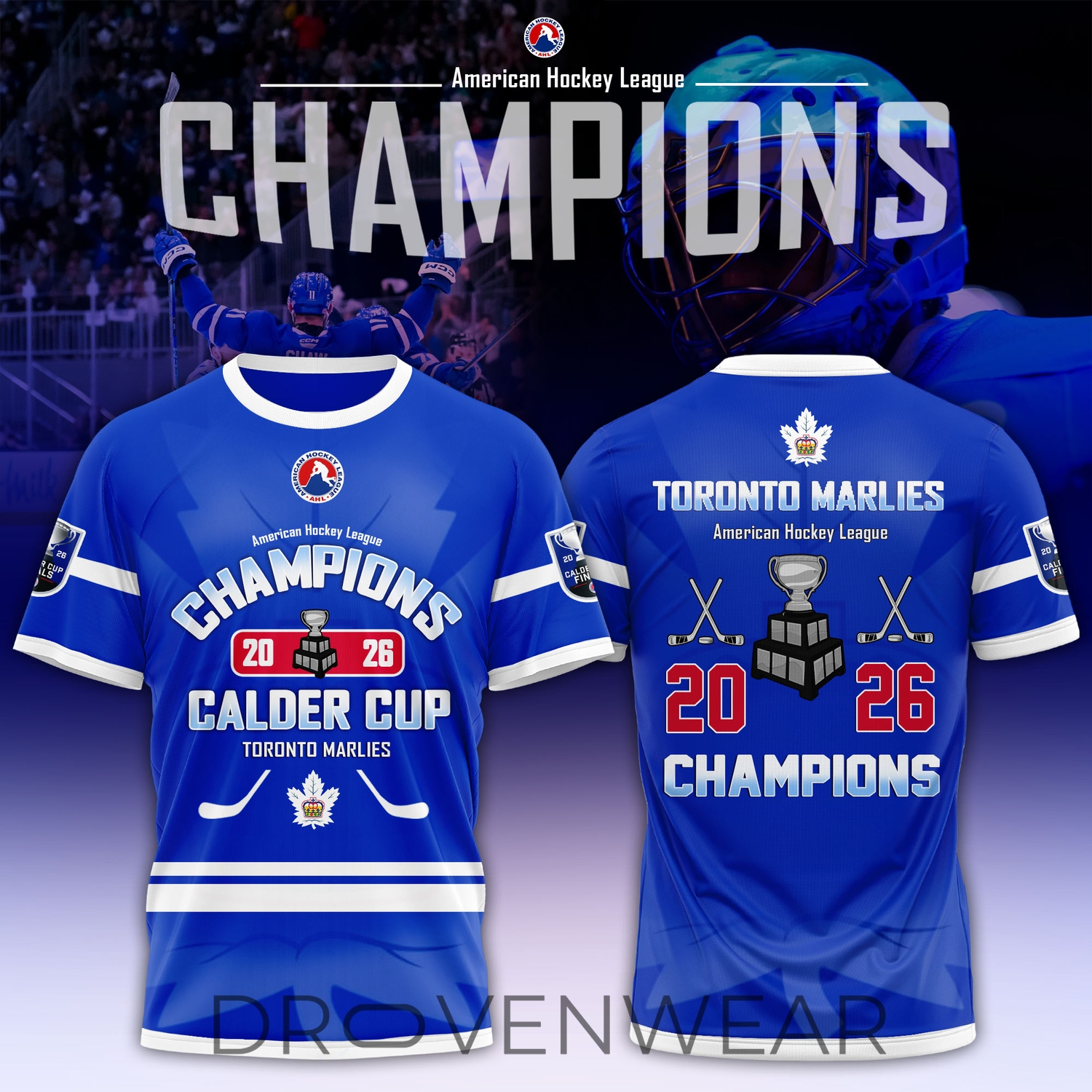 Toronto Marlies Championship Graphic T-Shirt Toronto Marlies Championship Graphic T-Shirt