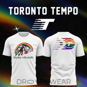 Toronto Tempo WNBA Pride 2026 Limited Edition White Shirt by Drovenwear.com