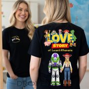 Toy Story Love Story Tshirt - Personalized Gifts For Couple - Image 3