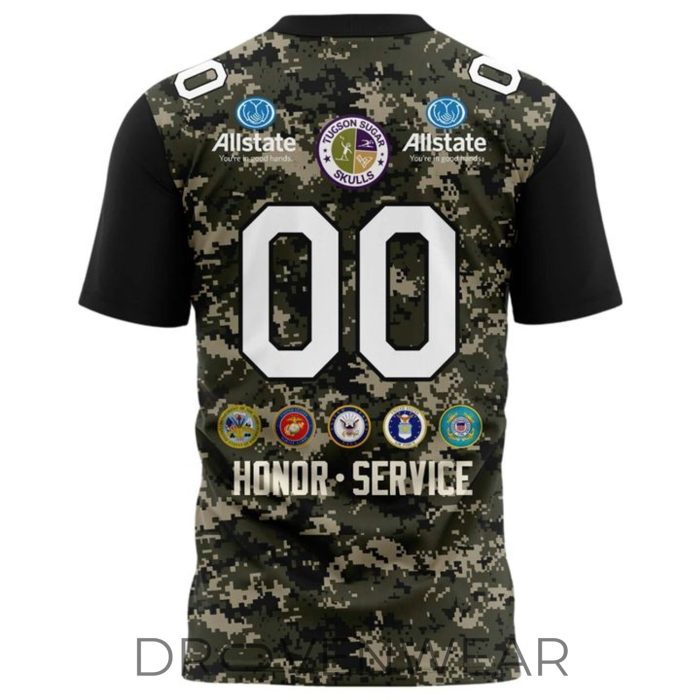Tucson Sugar Skulls Military Appreciation Night 2026 Special Jersey - Image 3