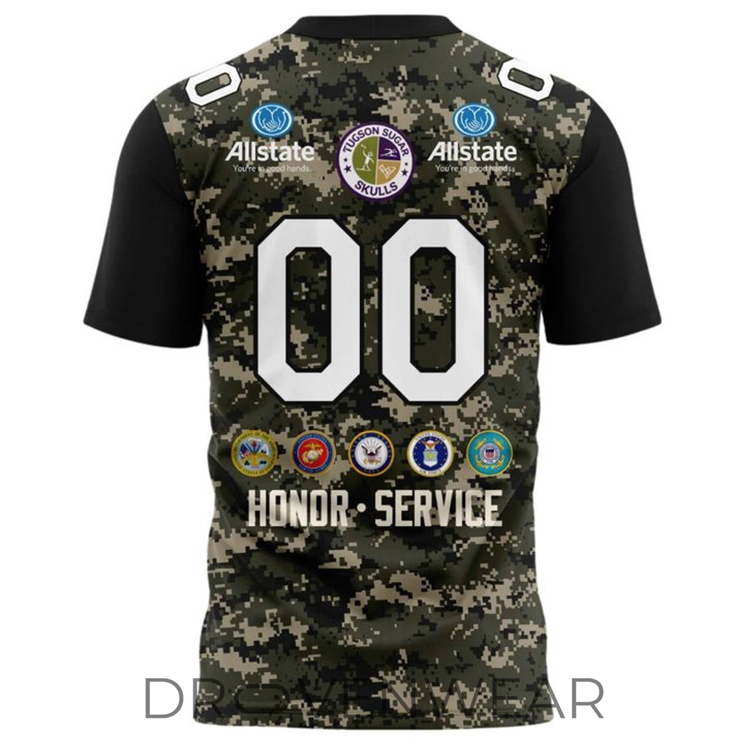 Tucson Sugar Skulls Military Appreciation Night 2026 Special Jersey Tucson Sugar Skulls Military Appreciation Night 2026 Special Jersey