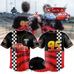 Tulsa Drillers Cars Theme Night Limited Jersey NN by Drovenwear.com