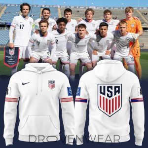 US Soccer World Cup Home Hoodie 2026 Edition by Drovenwear.com