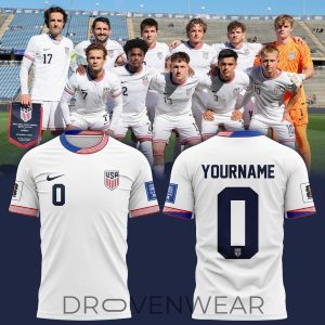 US Soccer World Cup Home Personalized Shirt 2026 by Drovenwear.com
