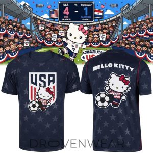 USA Soccer x Hello Kitty World Cup 2026 Away Shirt by Drovenwear.com