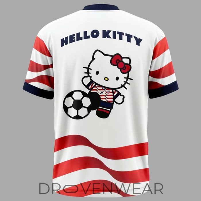 USA Soccer x Hello Kitty World Cup 2026 Home Shirt - Image 3