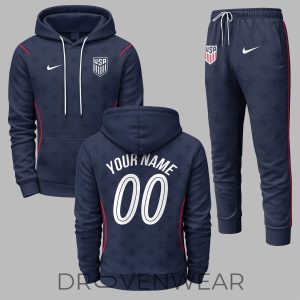 USA World Cup 2026 Away Custom Hoodie Jogger Collection by Drovenwear.com