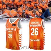 Valencia Basket 2026 Liga Endesa Champions Basketball Jersey
