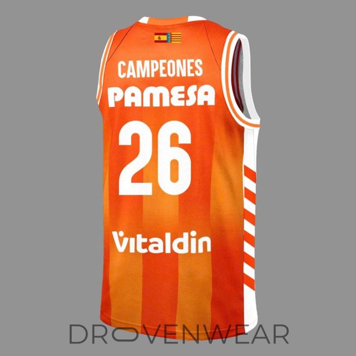 Valencia Basket 2026 Liga Endesa Champions Basketball Jersey - Image 3