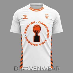 Valencia Basket 2026 Liga Endesa Champions Basketball Shirt by Drovenwear.com