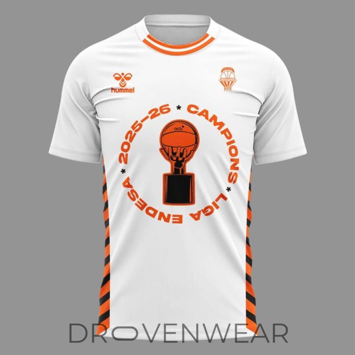 Valencia Basket 2026 Liga Endesa Champions Basketball Shirt - Image 2
