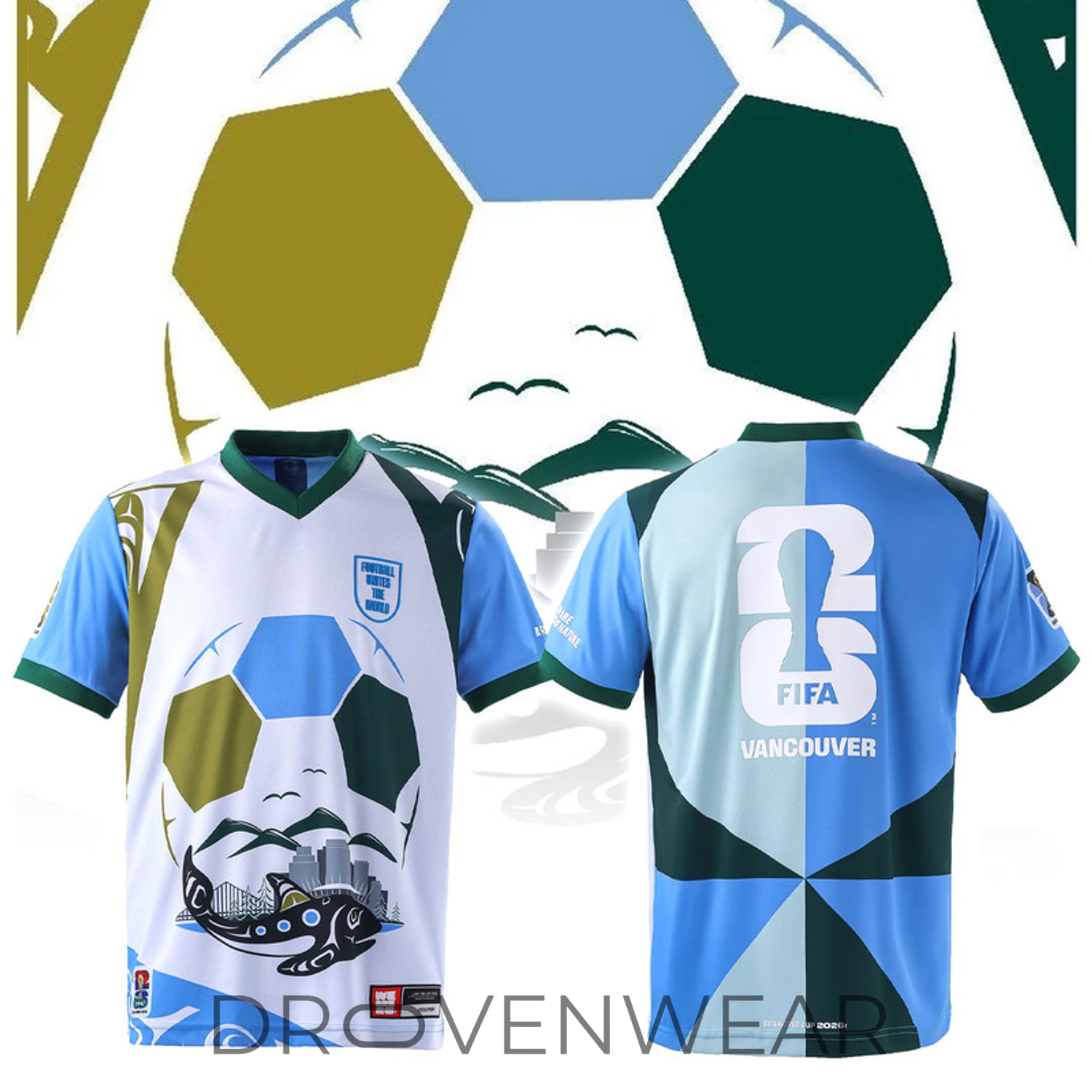 Vancouver FIFA World Cup 2026 Host Venue Limited Edition Jersey Vancouver FIFA World Cup 2026 Host Venue Limited Edition Jersey