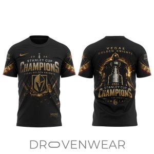 Vegas Golden Knights 2026 Stanley Cup Winners TShirt by Drovenwear.com